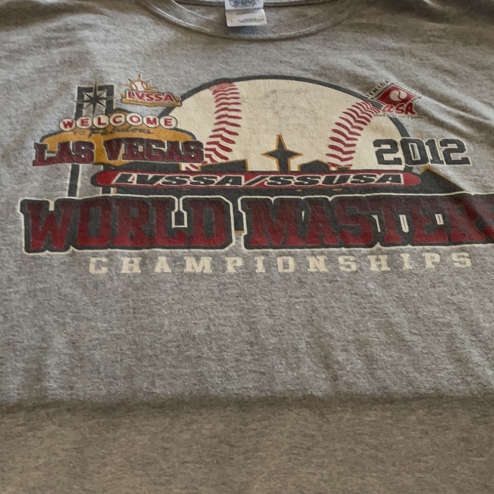 LVSSA/SSUSA WORLD MASTER CHAMPIONSHIP IN VEGAS 2012 T SHIRT L SLEEVES SZ L - Picture 10 of 10